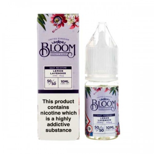 Lemon Lavender Nic Salt E-Liquid by Bloom