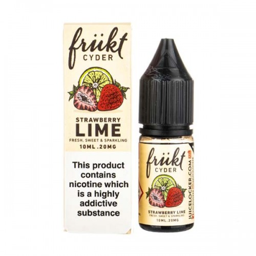 Strawberry Lime Nic Salt E-Liquid by Frukt Cy...