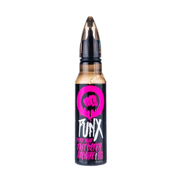 Raspberry Grenade 50ml Shortfill E-Liquid by Riot Squad Punx