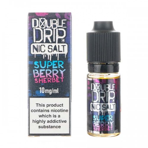 Super Berry Sherbet Nic Salt E-Liquid by Doub...