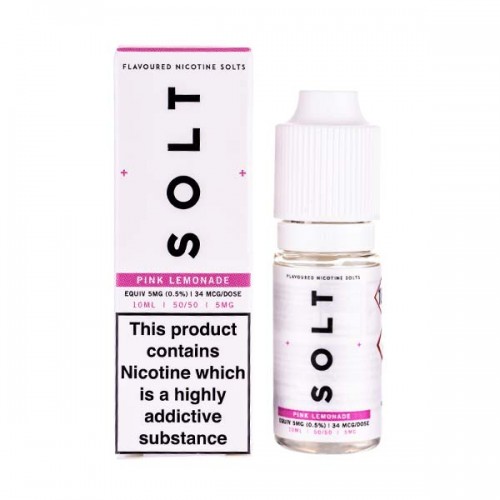 Pink Lemonade Nic Salt E-Liquid by SOLT