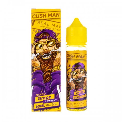 Grape Cush Man 50ml Shortfill E-Liquid by Nas...