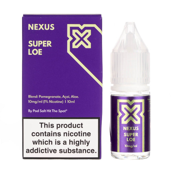 Super Loe Nic Salt E-Liquid by Pod Salt Nexus