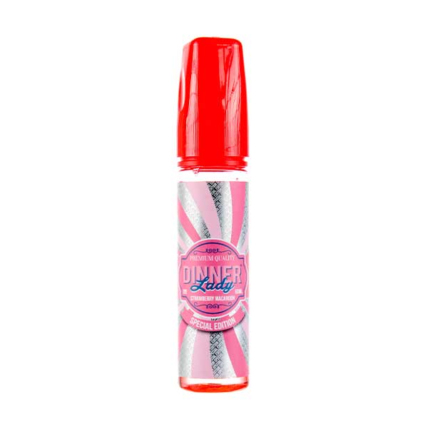 Strawberry Macaroon 50ml Shortfill E-Liquid by Dinner Lady