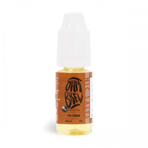 The Cuban Nic Salt E Liquid by Ohm Brew