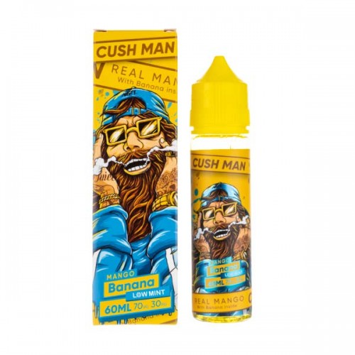 Banana Cush Man 50ml Shortfill E-Liquid by Na...