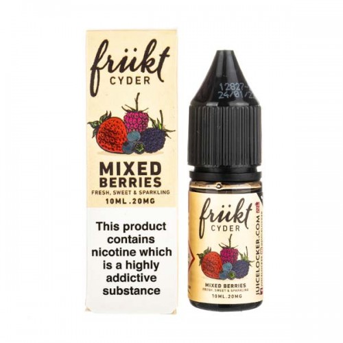 Mixed Berries Nic Salt E-Liquid by Frukt Cyde...