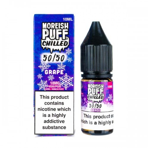 Grape Chilled 50/50 E-Liquid by Moreish Puff