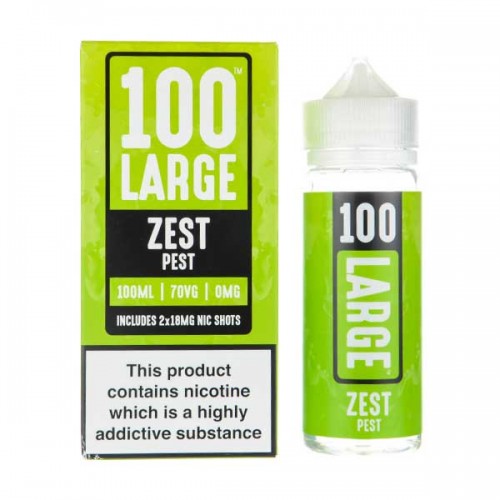 Zest Pest 100ml Shortfill E-Liquid by 100 Lar...
