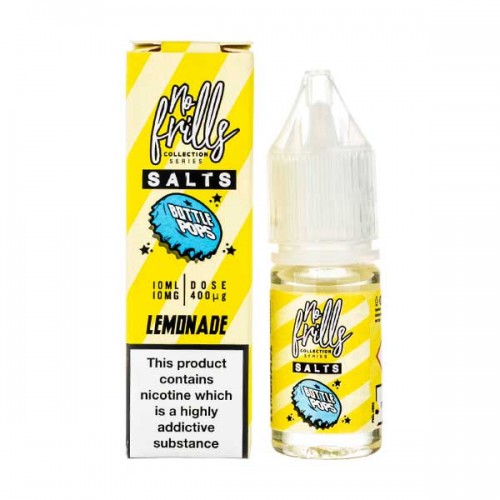 Lemonade Nic Salt E-Liquid by No Frills Bottl...