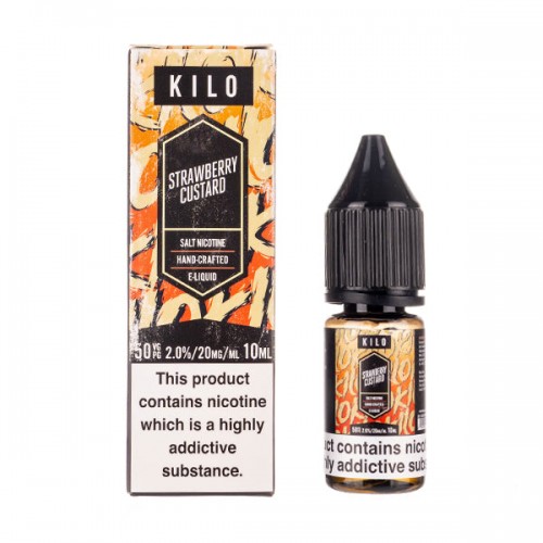 Strawberry Custard Nic Salt E-Liquid by Kilo