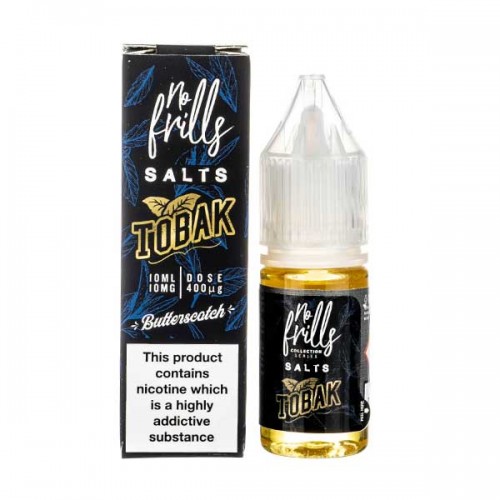 Butterscotch Tobacco Nic Salt E-Liquid by No ...