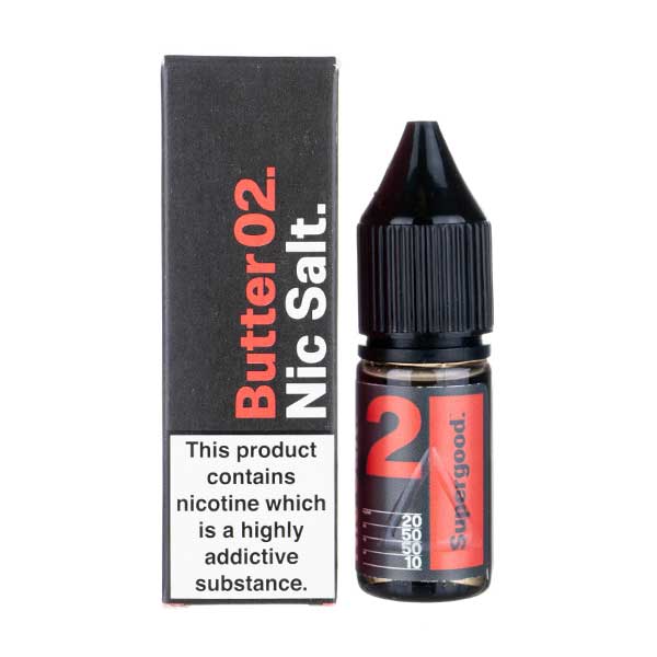 Butter 02 Nic Salt E-Liquid by Supergood