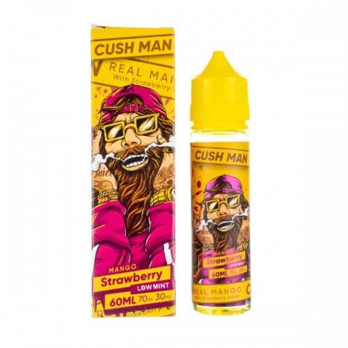 Strawberry Cush Man 50ml Shortfill E-Liquid b...