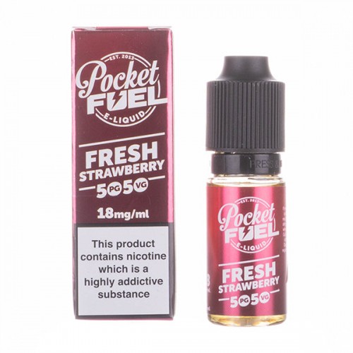 Fresh Strawberry 50-50 E-Liquid by Pocket Fue...