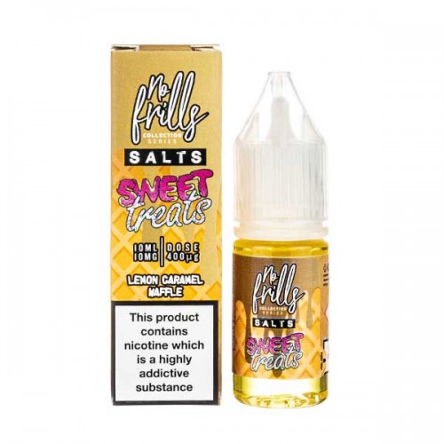 Lemon & Caramel Waffle Nic Salt E-Liquid ...