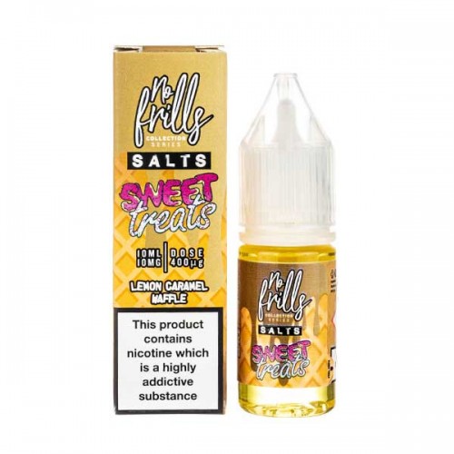 Lemon & Caramel Waffle Nic Salt E-Liquid ...