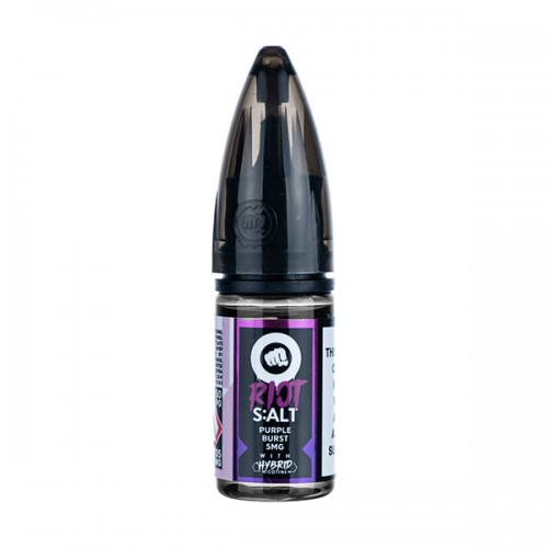 Purple Burst Hybrid Salt E-Liquid by Riot Squ...