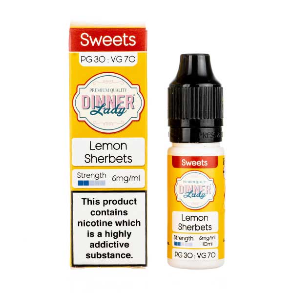 Lemon Sherbets 70/30 E-Liquid by Dinner Lady