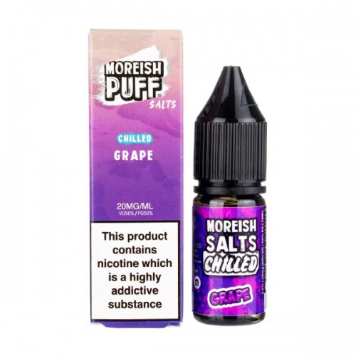 Grape Chilled Nic Salt E-Liquid by Moreish Pu...