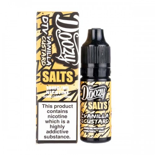 Vanilla Custard Nic Salt E-Liquid by Doozy