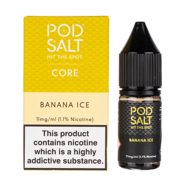 Banana Ice Nic Salt E-Liquid by Pod Salt