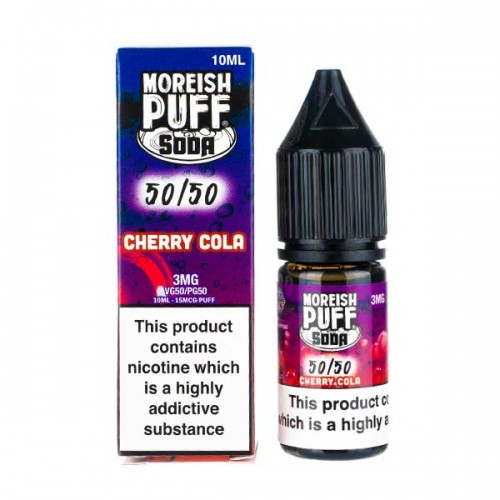 Cherry Cola Soda 50/50 E-Liquid by Moreish Pu...