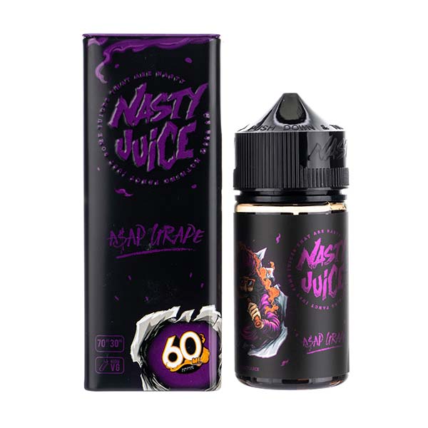 Asap Grape 50ml Shortfill E-Liquid by Nasty J...