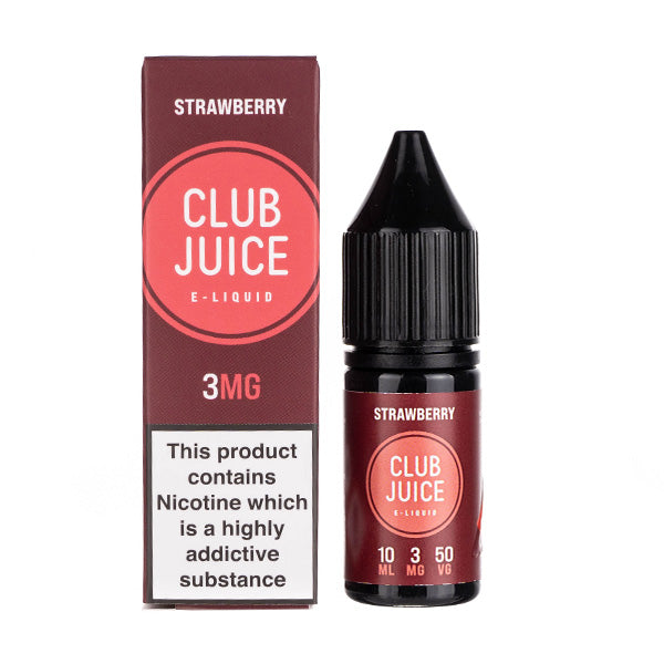 Strawberry E-Liquid by Club Juice