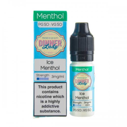 Ice Menthol 50/50 E-Liquid by Dinner Lady
