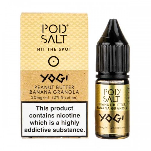 Peanut Butter Banana Nic Salt E-Liquid by Pod...