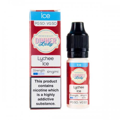 Lychee Ice 50/50 E-Liquid by Dinner Lady