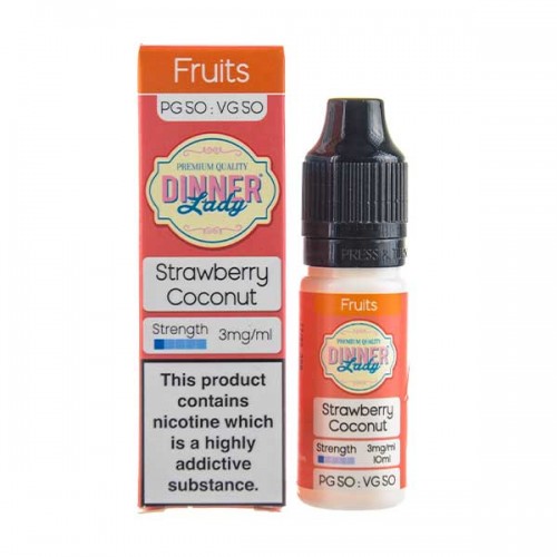 Strawberry Coconut 50/50 E-Liquid by Dinner L...