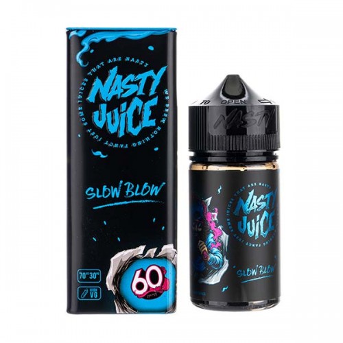 Slow Blow 50ml Shortfill E-Liquid by Nasty Ju...