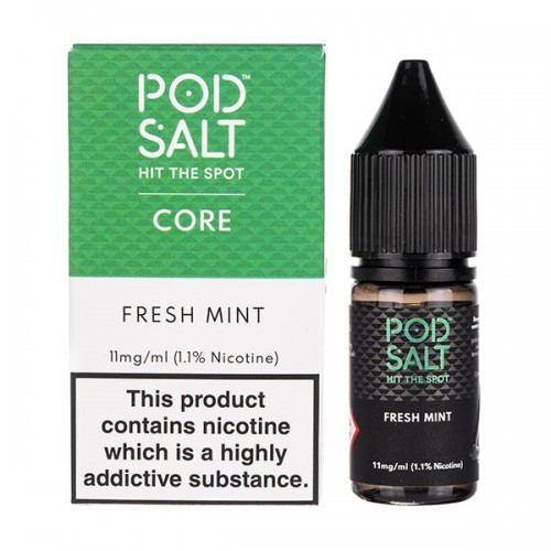 Fresh Mint Nic Salt E-Liquid by Pod Salt