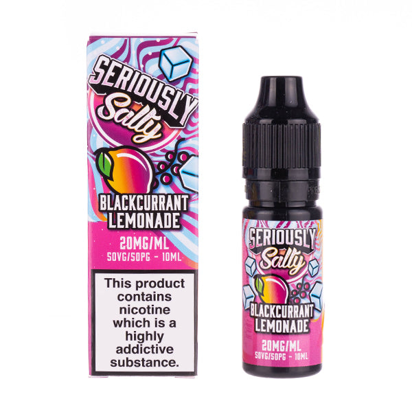 Blackcurrant Lemonade Nic Salt E-Liquid by Seriously Salty