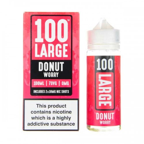 Donut Worry 100ml Shortfill E-Liquid by 100 L...