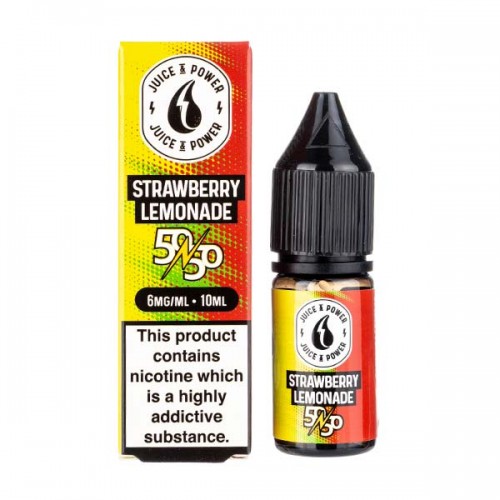 Strawberry Lemonade 50/50 E-Liquid by Juice N...