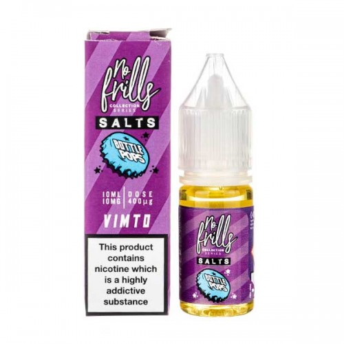 Vimto Nic Salt E-Liquid by No Frills Bottle P...