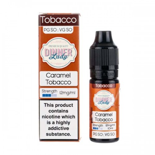 Caramel Tobacco 50/50 E-Liquid by Dinner Lady