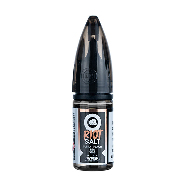 Ultra Peach Tea Hybrid Salt E-Liquid by Riot ...