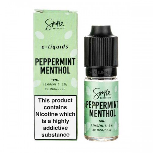 Peppermint Menthol E-Liquid by Simple Essenti...