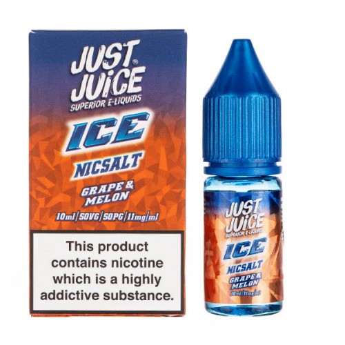 Grape & Melon Ice Nic Salt by Just Juice ...