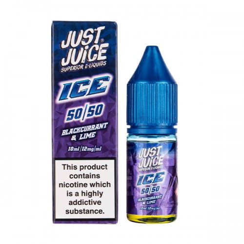 Blackcurrant & Lime Ice 50/50 E-Liquid by...