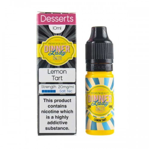 Lemon Tart Nic Salt E-Liquid by Dinner Lady