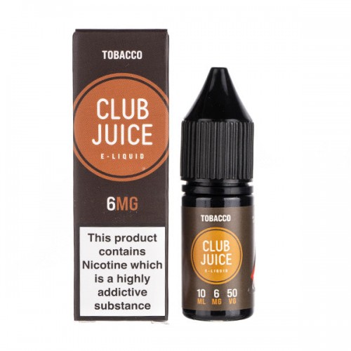 Tobacco E-Liquid by Club Juice