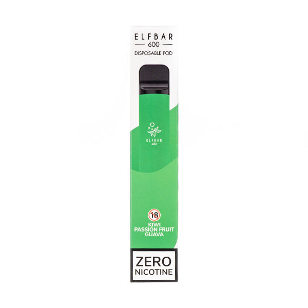 Elf Bar 600 Disposable Vape (Nicotine Free)