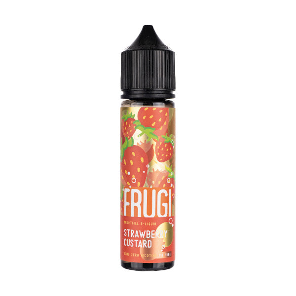 Strawberry Custard (100% VG) 50ml Shortfill by Frugi