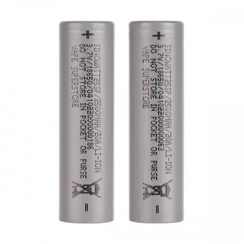 25SP 18650 Battery by Sinowatt - Pack of 2